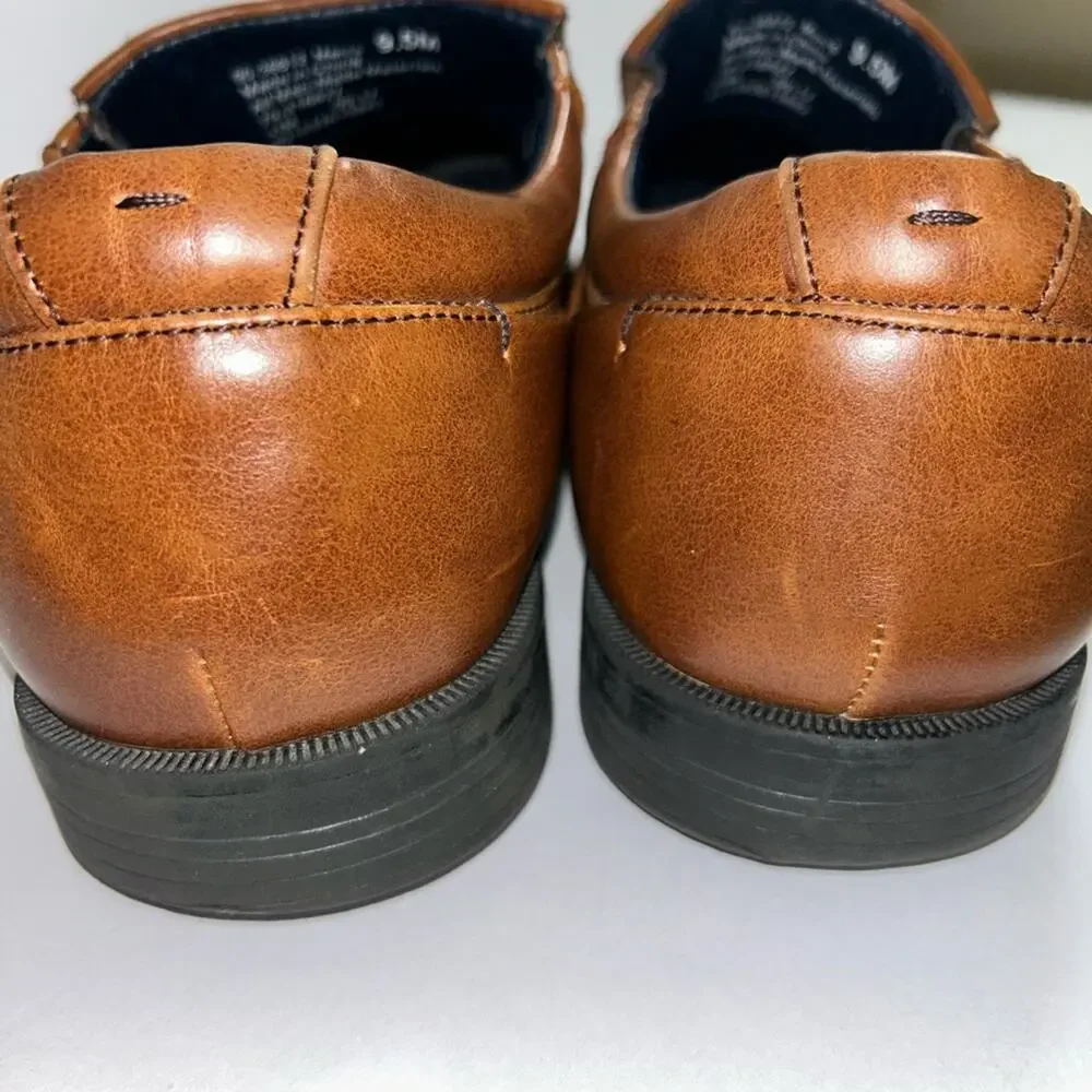 Dockers Comfort Zone Slip Resistant Brown Dress Loafer 90-36812 Men’s Size 9.5